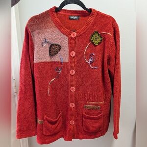 Vtg Moffi Cardigan